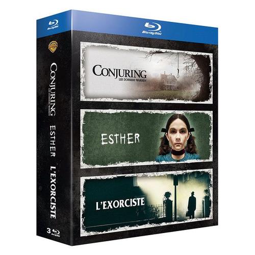 Conjuring : Les Dossiers Warren + L'exorciste + Esther - Pack - Blu-Ray