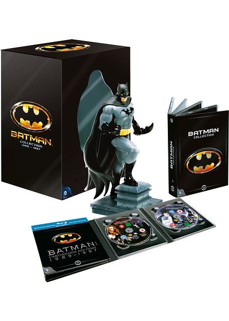 Batman - 4 Films Collection 1989-1997 - Édition Avec Figurine - Blu-Ray