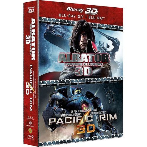 Albator 3d + Pacific Rim 3d - Blu-Ray 3d