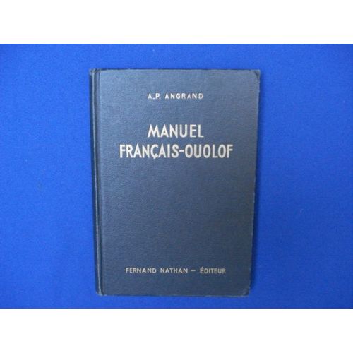 Manuel Français -Ouolof