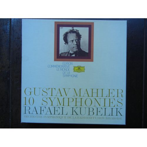 Gustav Mahler 10 Symphonien-Symphonie Orchester Des Bayerischen Rundfunks Rafael Kubelik