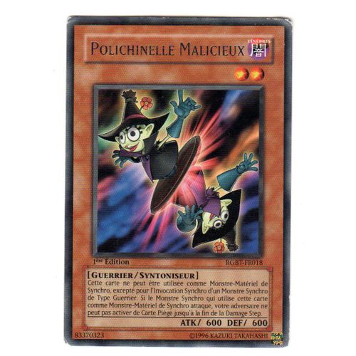 Yu-Gi-Oh! - Polichinelle Malicieux  Rgbt-Fr018 1ère Édition Rare