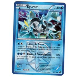 Carte Pokémon 31/116 Kyurem Holo N&b Glaciation Plasma Neuve