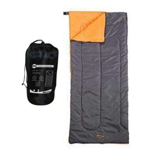 Milestone Camping Envelope Sac De Couchage Noir