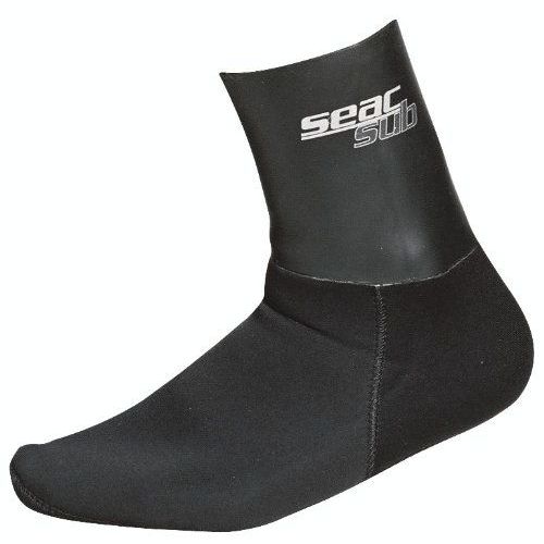 Seac Anatomic Hd 3,5 Chaussons De Plongée L Noir
