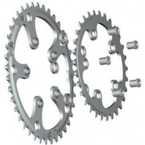 Stronglight Plateau De Pédalier 5 Branches 74pcd Argent Argent 28 T