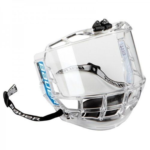 Bauer 1041010 Visière Intégrale Pour Casque De Hockey Sur Glace Concept Iii, Pour Adulte Transparent Taille Unique