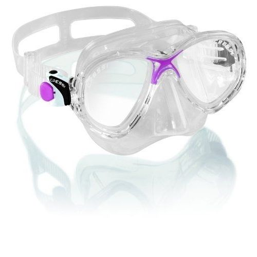 Cressi Sub S.P.A. Marea Masque De Plongée Enfant Transparent/Rose