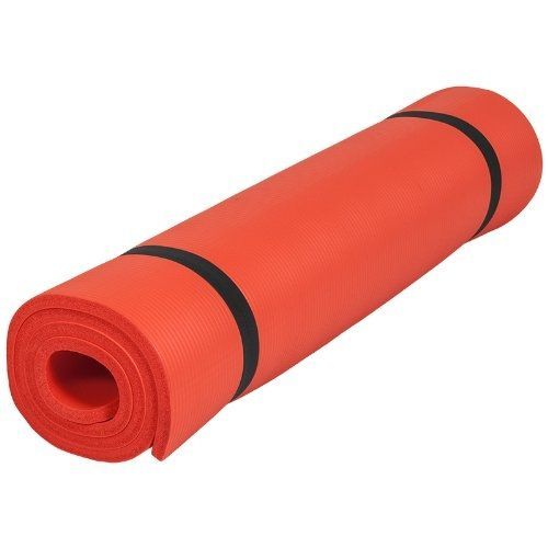 190x60x1,5cm Tapis De Yoga Rouge