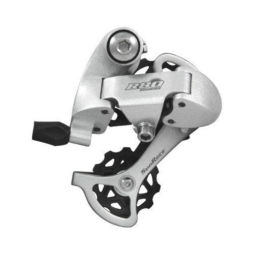 Sunrace R86 Dérailleur Arrière À 8 Vitesses Argenté