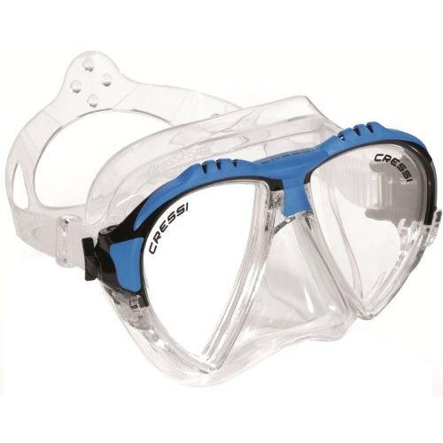 Cressi Ds301020 Matrix Masque De Plongée Transparent/Bleu