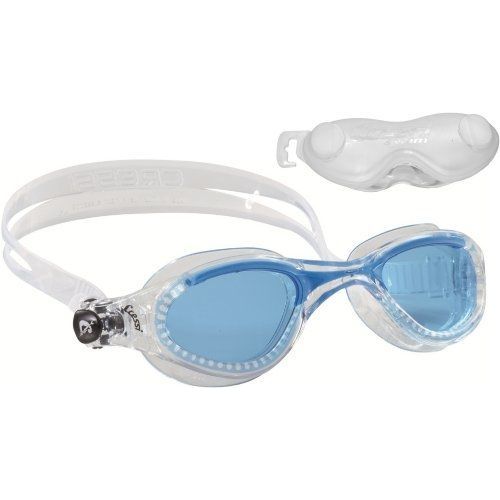 Cressi Sub S.P.A. Flash Lunette De Natation Clear/Azure/Azure/Lenses