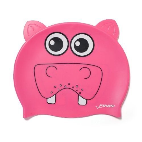 Finis Silicone Fun Cap Hippo Head Rose