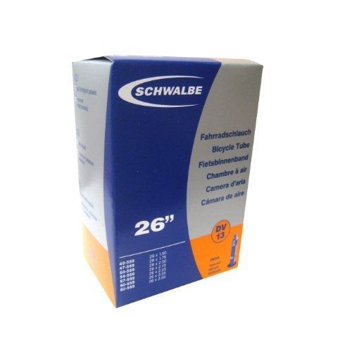 Schwalbe Dv13 Chambres À Air Vélo Noir 26 X 1,5-2,5