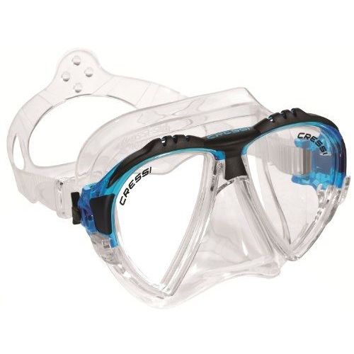 Cressi Ds301063 Matrix Masque De Plongée Transparent/Bleu Clair