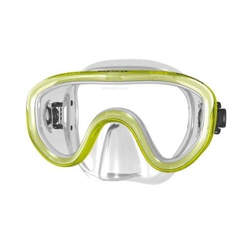 Seac Marina Siltra Masque Monoculaire En Pvc Enfant Jaune