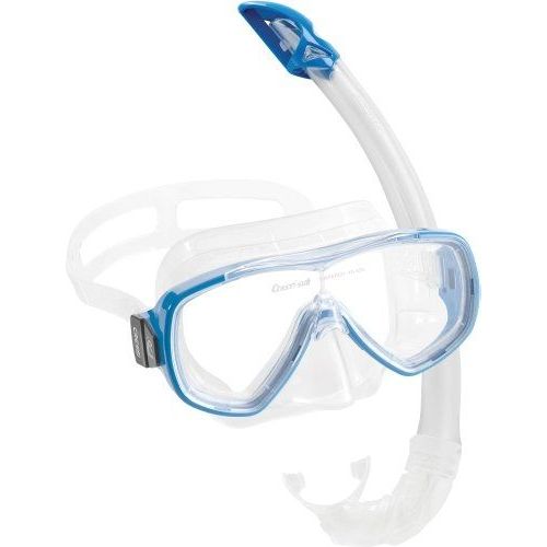 Cressi Sub S.P.A. Onda Mare Masque Et Tuba Mexico Plongée Sous-Ensemble Transparent/Bleu