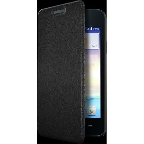 Etui Folio Noir Pour Huawei Ascend Y330