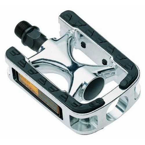 Point City/Comfort 26007400 Pédale En Aluminium Revêtement Kraton Argent/Noir