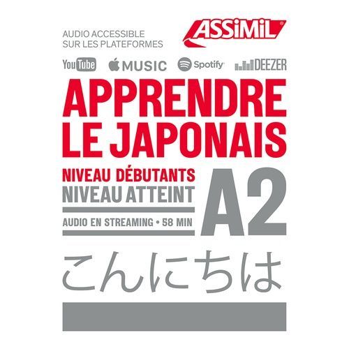 Apprendre Le Japonais A2 (1 Cd Audio Mp3)