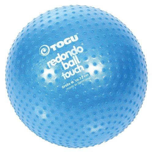 Togu Ballon Pour Gymnastique Et Pilates Redondo Ball Touch Bleu Bleu Blau 22 Cm