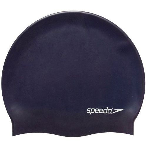 Speedo 8-70991011 Bonnet De Natation Flat Bleu Marine
