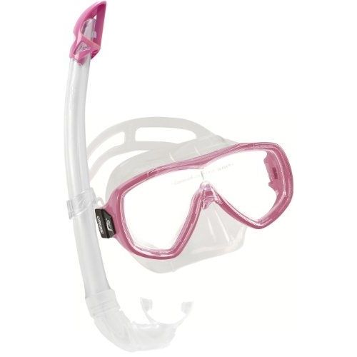 Cressi Sub S.P.A. Onda Mare Masque Et Tuba Mexico Plongée Sous-Ensemble Transparent/Rose