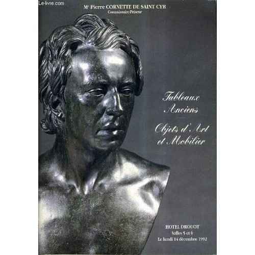 Catalogue De Ventes Aux Encheres - Tableaux Anciens Tres Bel Ensemble Meubles Et Objets D'art Du Xviiie Siecle Et Du Debut Du Xixe Siecle Tapis Tapisseries - Paris Hotel Drouot Salles 5 Et 6 ...