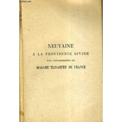 Neuvaine A La Providence Divine