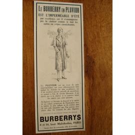 Impermeable Burberry Achat neuf ou d occasion pas cher Rakuten