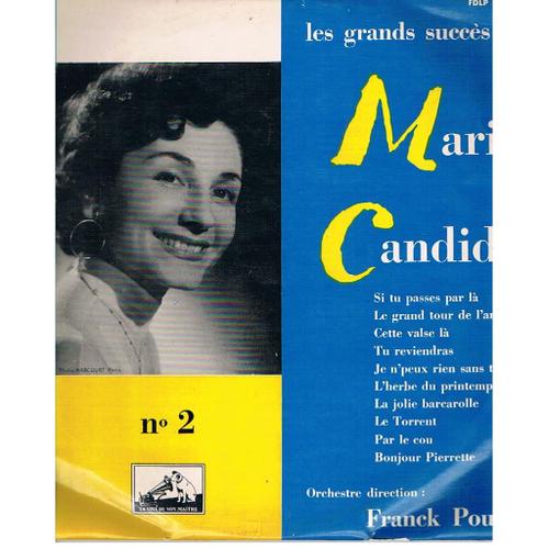 Les Grands Succès De Maria Candido N°2