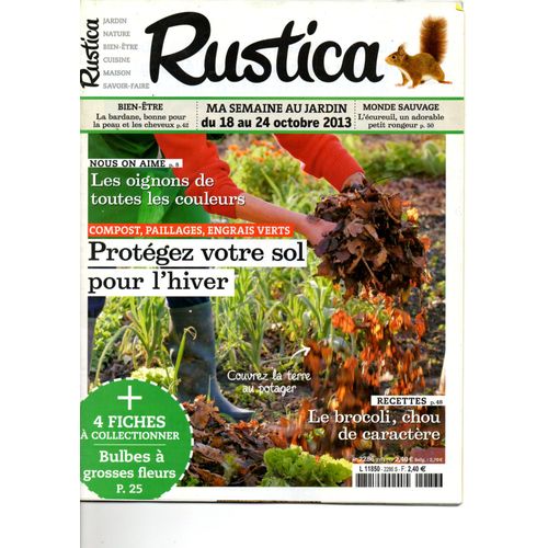 Rustica N° 2286 - Compost, Paillages, Engrais Verts : Protégez Votre Sol Pour L'hiver
