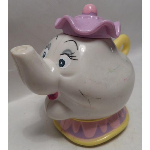 Figurine La Belle Et La Bête - Madame Samovar La Soucoupe - Happy Meal - Mcdo 1992