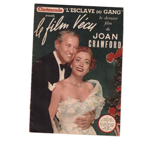 Le Film Vécu 39  L'esclave Du Sang Avec Joan Crawford