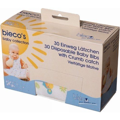 Bieco 409831 Lot De 30 Bavoirs Jetables