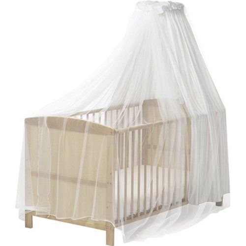 Regardershoes 601003 Moustiquaire, Moustiquaire Pour Les Crèches, Lit À Baldaquin, Blanc