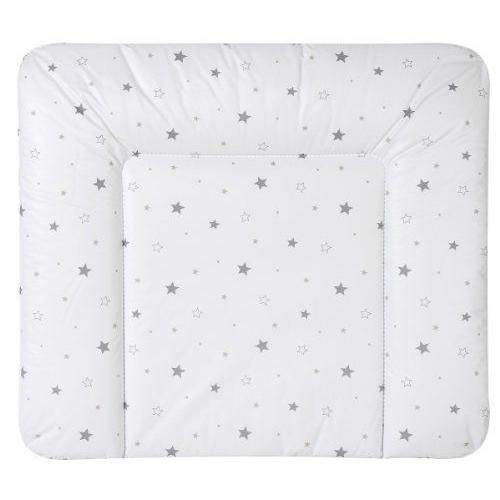 Schardt 136100000 1/679 Matelas À Langer À Housse Essuyable Gris/Petites Étoiles 84 X 74 Cm