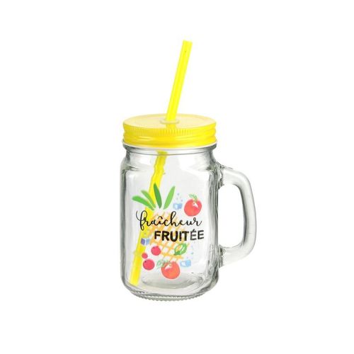 Mason Jar 450ml Pick And Drink Ka2495