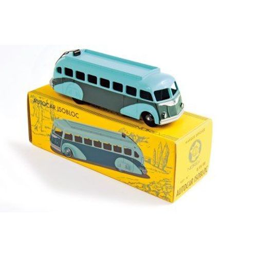 Cij Norev Autocar Isobloc 2 Tons De Vert  Copie Dinky Toys-Norev