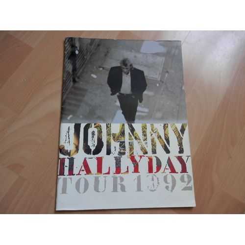 Programme De Johnny Hallyday Tour 1992