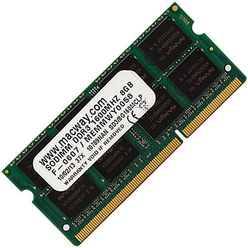 Mémoire 8 Go SODIMM 1600 MHz DDR3L PC3-12800