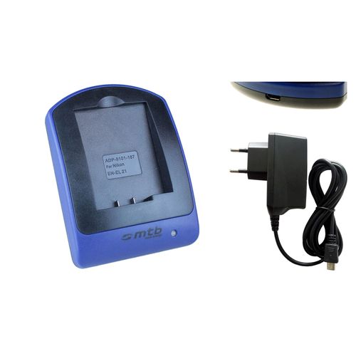 Chargeur (Secteur/USB) EN-EL21 ENEL21 pour Nikon 1 V2