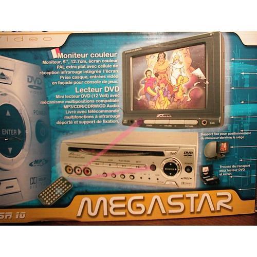 Takara MSR 10 - Lecteur DVD Portable Avec Ecran Pour Automobile