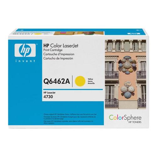 HP 644A - Jaune - originale - LaserJet - cartouche de toner ( Q6462A ) - pour Color LaserJet 4730mfp, 4730x, 4730xm, 4730xs, CM4730, CM4730f, CM4730fm, CM4730fsk