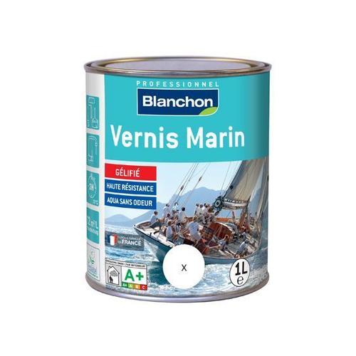 Vernis marin Incolore Satiné 1L Finition : Satiné