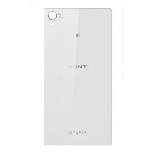 Vitre Arriere Blanche Cache Batterie Blanc Back Cover Dos Sony Xperia Z2 D6503 Avec Autocollant Adhesif Double Face Pre-Installe