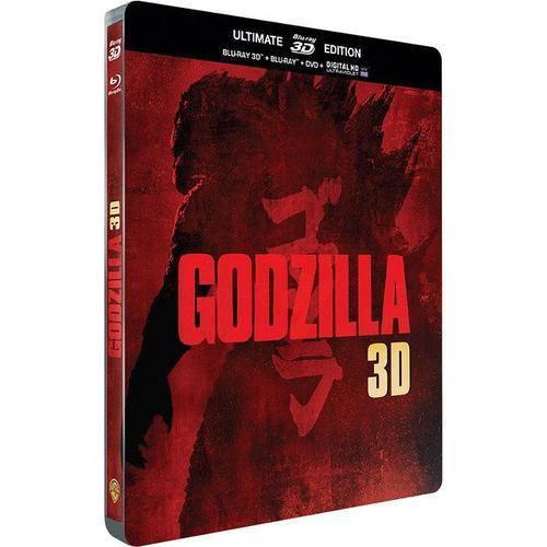 Godzilla - Steelbook Ultimate Édition - Blu-Ray 3d + Blu-Ray + Dvd + Copie Digitale