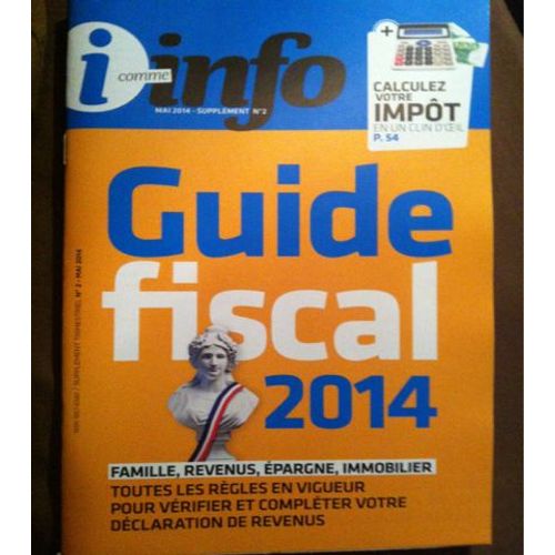 I Comme Info Guide Fiscal 2014 Supplement 2
