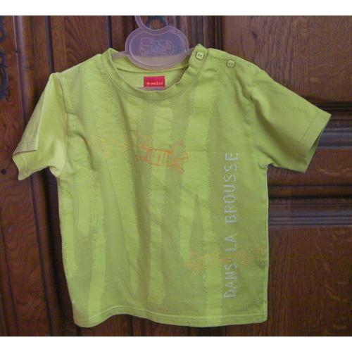 T-Shirt Vert Marese - Taille 2 Ans