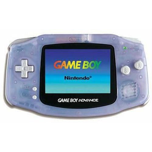 Nintendo Game Boy Advance Bleu Glacier Transparent